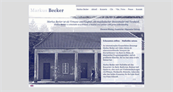 Desktop Screenshot of markusbecker-pianist.de